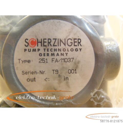 Control unit Scherzinger 251 FA/M037 Pumpe