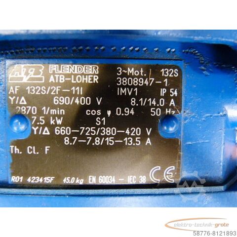 Schmalenberger Motor Schmalenberger ZV 50-20/2/7.5 Kreiselpumpe