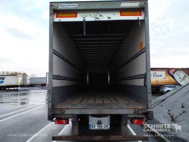 Box semitrailer Fruehauf Semitrailer Dryfreight Standard Porte relevante