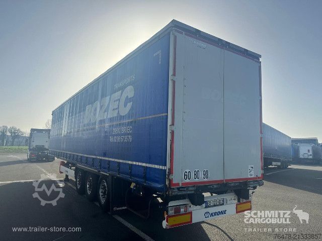 Open semitrailer with tarp Krone Curtainsider Standard