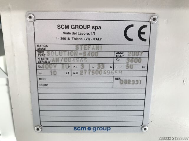 STEFANI edge banding machine STEFANI SOLUTION-5400