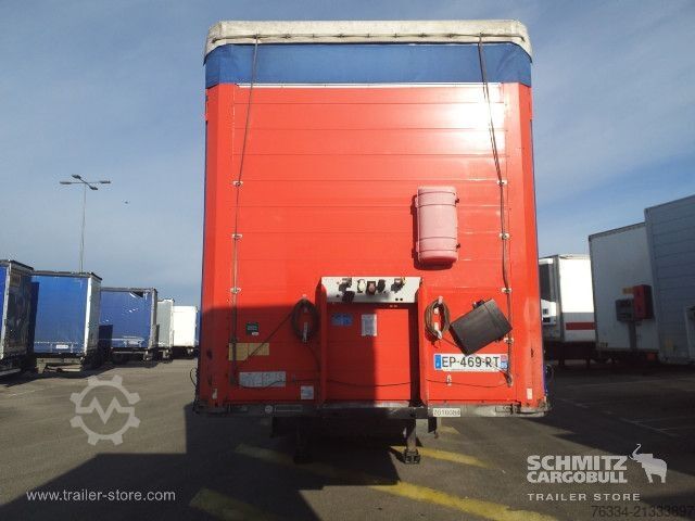 Open semitrailer with tarp Schmitz Cargobull Semitrailer Curtainsider Standard