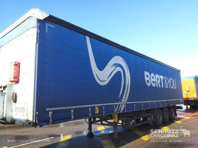 Open semitrailer with tarp Schmitz Cargobull Semitrailer Curtainsider Standard