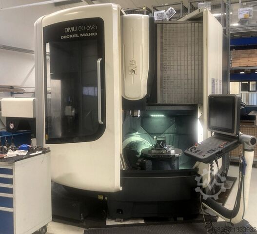 5-axis machining center / Laser / 3D / HSK-A63 DMG DMU 60 Evo