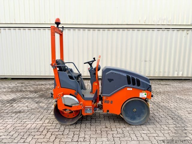 Single drum roller HAMM HD8VV / 2021 BJ / 494 H / 1.590 KG