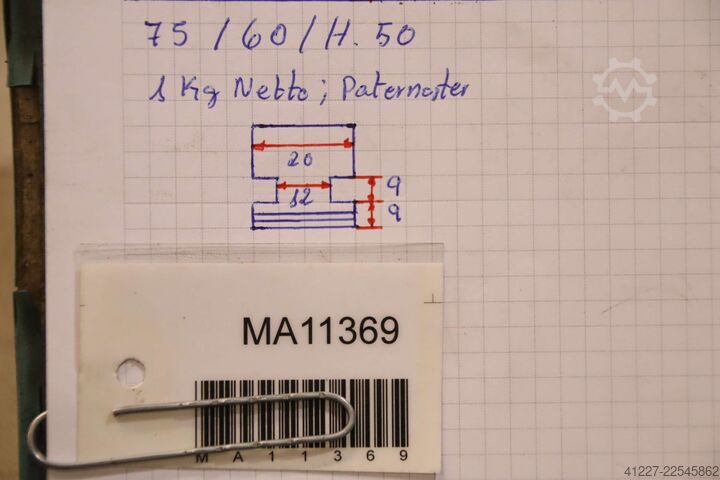 Interchangeable jaws unbekannt Breite 20 mm