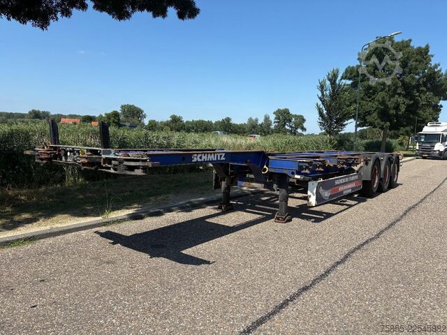 Container transport Schmitz SCF 24 G Multichassis / BPW Axles / Liftaxle / ...