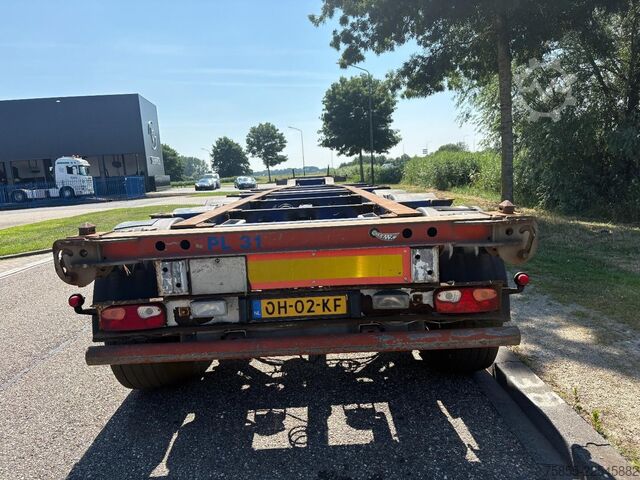 Container transport Schmitz SCF 24 G Multichassis / BPW Axles / Liftaxle / ...