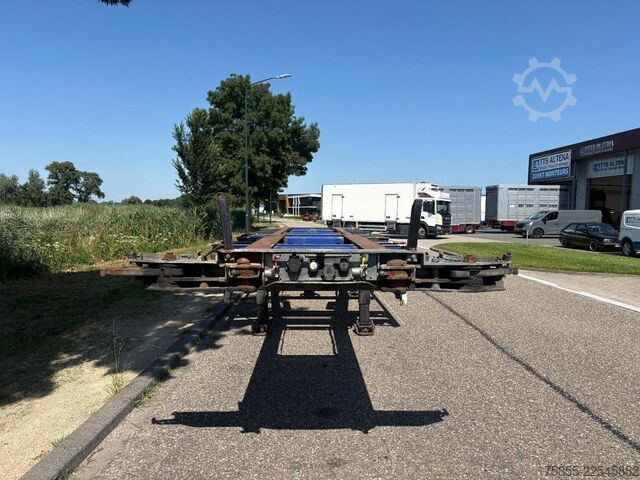 Container transport Schmitz SCF 24 G Multichassis / BPW Axles / Liftaxle / ...