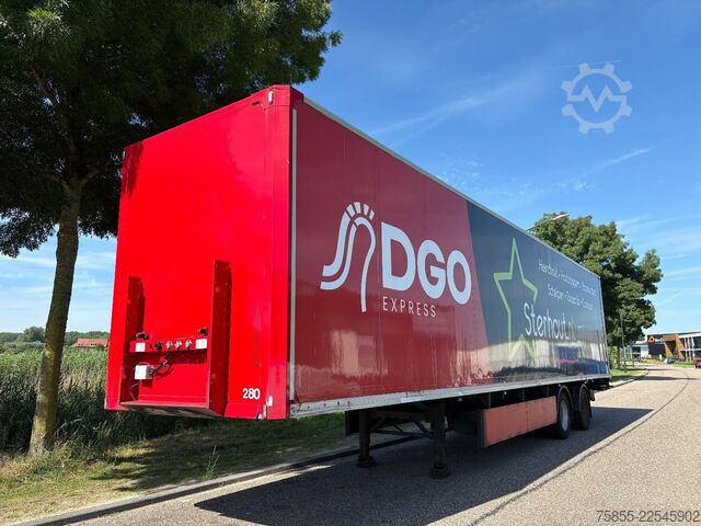 Koffer Groenewegen DRO-14-20 B 2-Axle Closed Box / BPW Axles / Ste...
