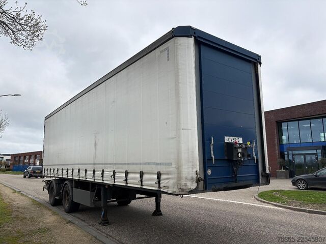 Curtain sided Hfm Trailers D22 2-Axle / 10 Meter / Dolly-LZV / Loading Lift