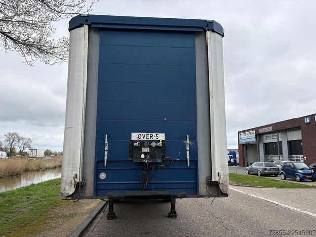 Curtain sided Hfm Trailers D22 2-Axle / 10 Meter / Dolly-LZV / Loading Lift