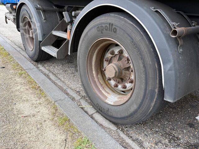 Curtain sided Hfm Trailers D22 2-Axle / 10 Meter / Dolly-LZV / Loading Lift