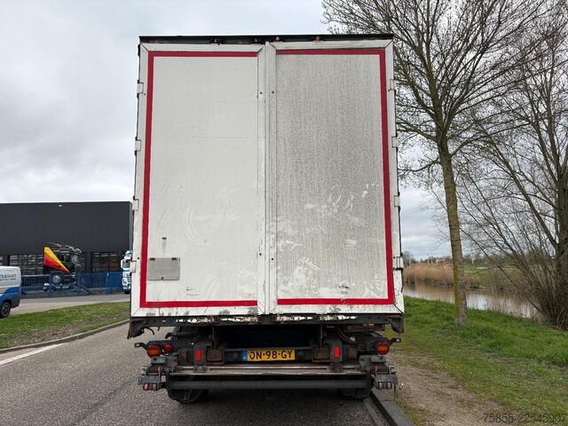 Curtain sided Hfm Trailers D22 2-Axle / 10 Meter / Dolly-LZV / Loading Lift