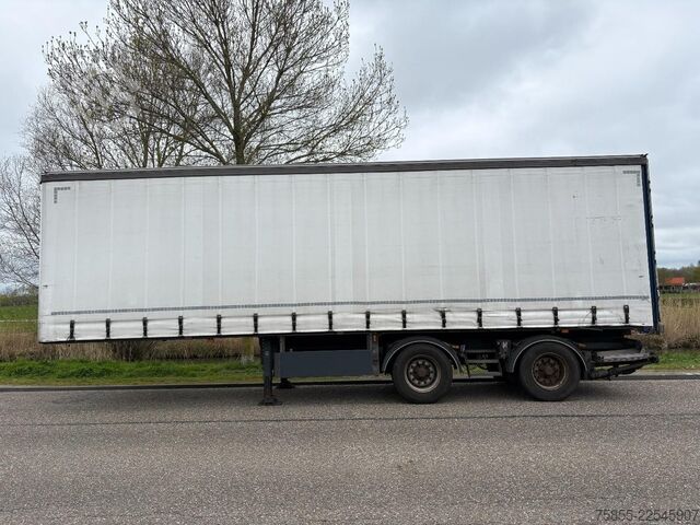 Curtain sided Hfm Trailers D22 2-Axle / 10 Meter / Dolly-LZV / Loading Lift