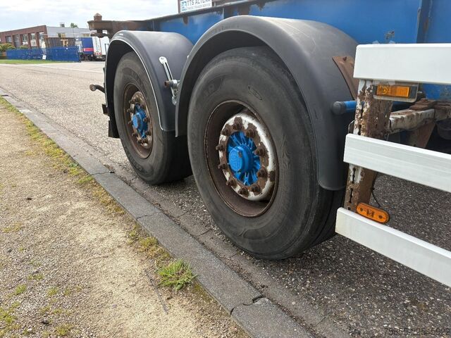 Container transport Renders ROC 12.18 C20 20 FT  / BPW disc brakes