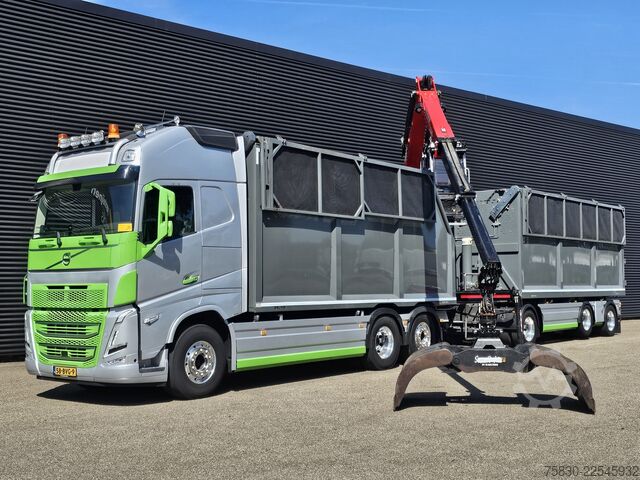Kipper mit Kran Volvo FH 500 6x2*4 / +TIPPER TRAILER / CRANE