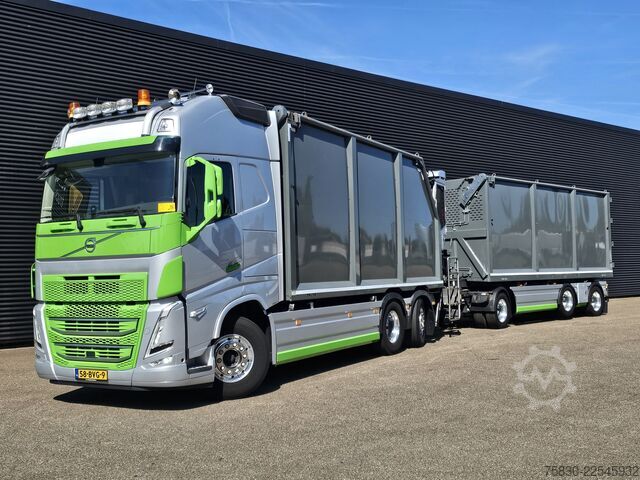 Kipper mit Kran Volvo FH 500 6x2*4 / +TIPPER TRAILER / CRANE