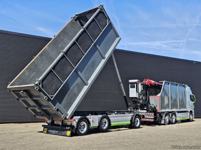 Kipper mit Kran Volvo FH 500 6x2*4 / +TIPPER TRAILER / CRANE