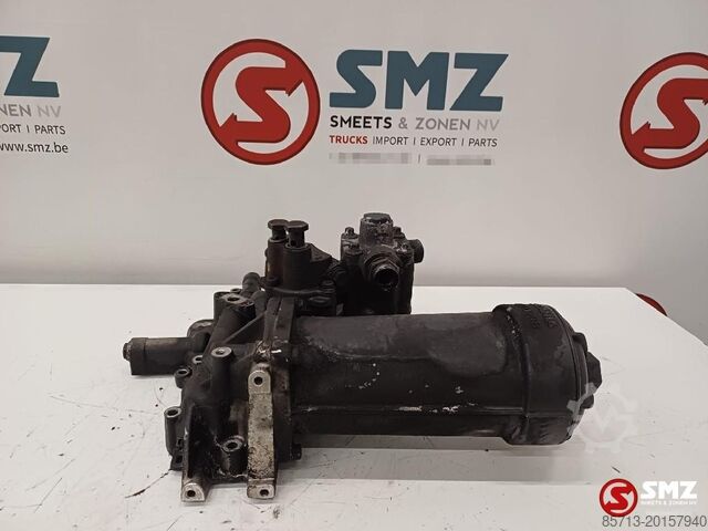 Engine part Scania Occ distributiedeksel + oliefilterhuis + stuurbekr