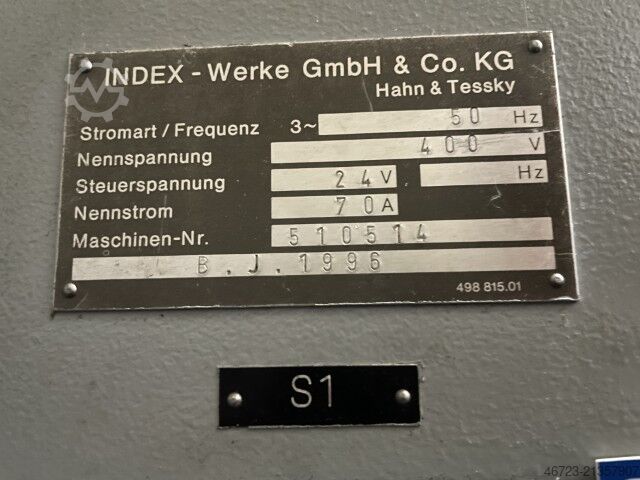 CNC turning and milling center INDEX G200