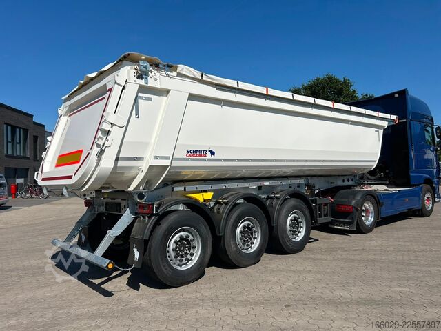 Kipper Auflieger SCHMITZ CARGOBULL SKI 24 SL 7.2 Stahlkipper 26m³ Elektr. Verdeck