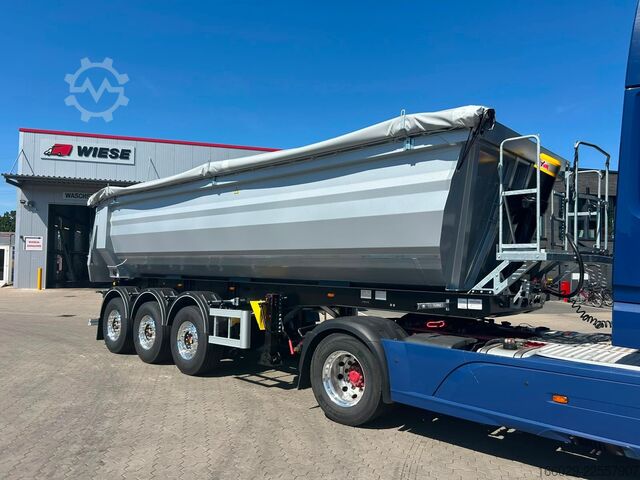 Kipper Auflieger REISCH 3-Achs Stahl Kipper Hardox 450 29m³ Alcoa Felgen