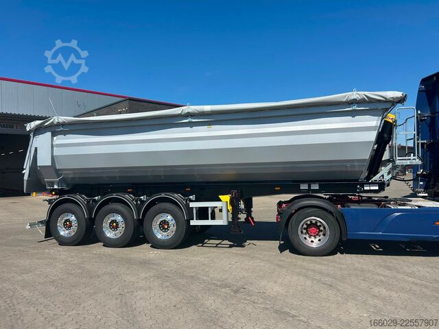 Kipper Auflieger REISCH 3-Achs Stahl Kipper Hardox 450 29m³ Alcoa Felgen