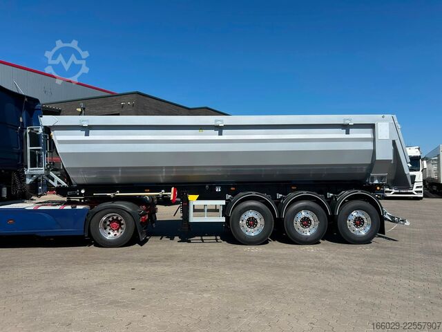 Kipper Auflieger REISCH 3-Achs Stahl Kipper Hardox 450 29m³ Alcoa Felgen