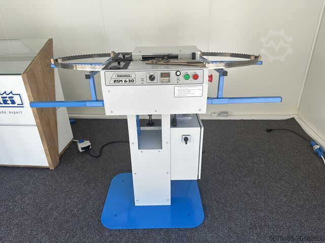 Tooth setter for bandsaw blades Automatic tooth setter for bandsaw blade ASM6-30