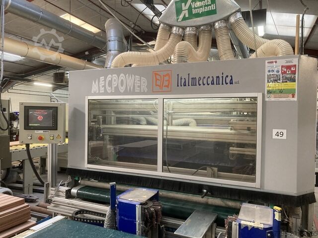 De-seeding and finishing machine ITALMECANICA MECPOWER 4TB/1600