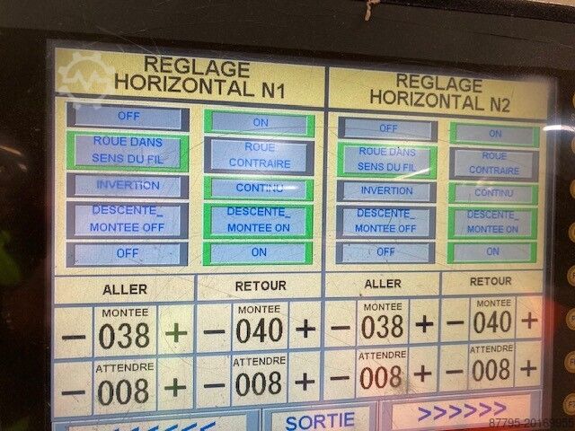 De-seeding and finishing machine ITALMECANICA MECPOWER 4TB/1600