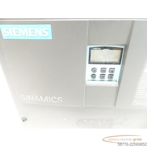 Komponente Siemens Simens 6RA8025-6GS22-0AA0 SINAMICS DCM DC-Converter  SN: Q6H22450101