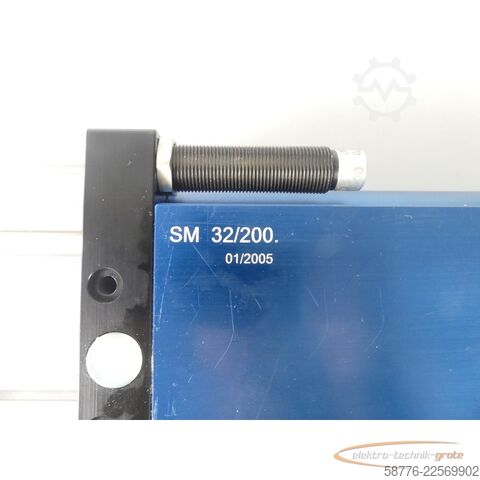 Component  SM 32/200 Schiebemodul 200 mm Hub pneumatischer Linearantrieb