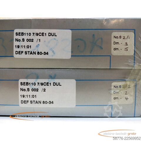 Component SNFA SEB110 7/9CE1 DUL Präzisionskugellager 1 Paar - ! -