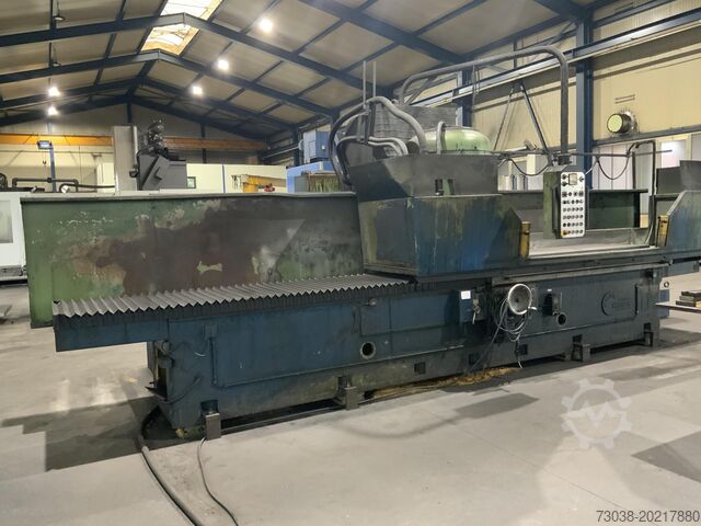 Langtisch Rotations Flachschleifmaschine Praehoma Kehren L20S