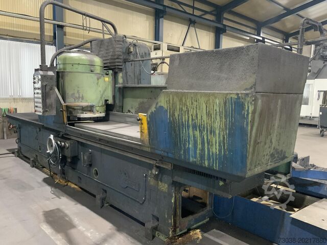 Langtisch Rotations Flachschleifmaschine Praehoma Kehren L20S