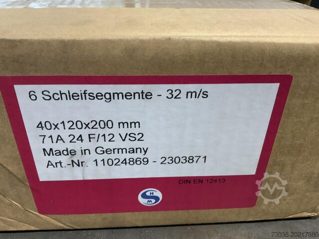 Langtisch Rotations Flachschleifmaschine Praehoma Kehren L20S