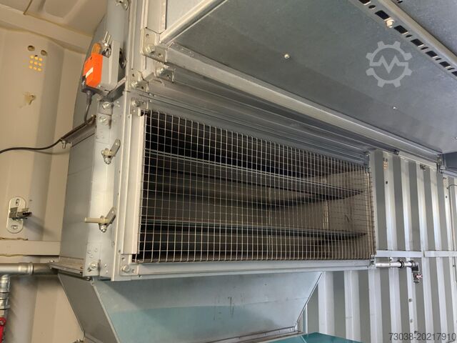 20' Lagercontainer Schraubenkompressor Renner RS22