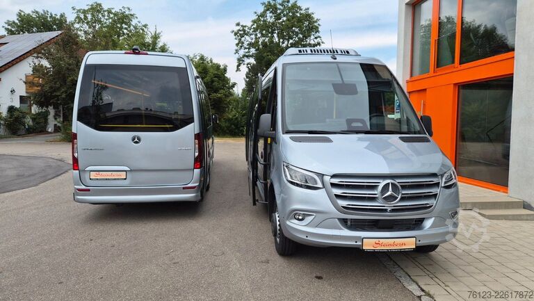 Kleinbus MERCEDES-BENZ Sprinter 517 Heckniederflur Vorlauffahrzeug