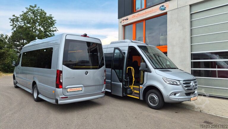 Kleinbus MERCEDES-BENZ Sprinter 517 Heckniederflur Vorlauffahrzeug
