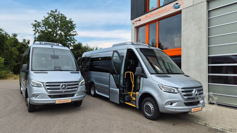 Kleinbus MERCEDES-BENZ Sprinter 517 Heckniederflur Vorlauffahrzeug