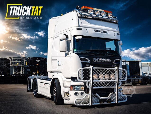 Standard SZM SCANIA R730 V8 6x2 Boogie in Voll-Ausstattung,Kipphydr.