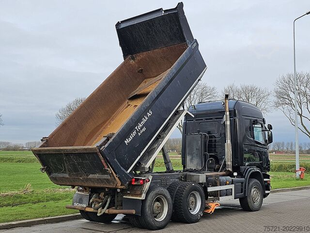 Tipper SCANIA G480 6X4 FULL STEEL RETAR