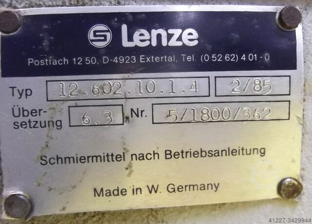 Winding motor TA = 5 Nm 60 rpm Lenze 08 LF 12