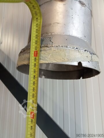 Van Beek screw conveyor, elevating screw Van Beek 