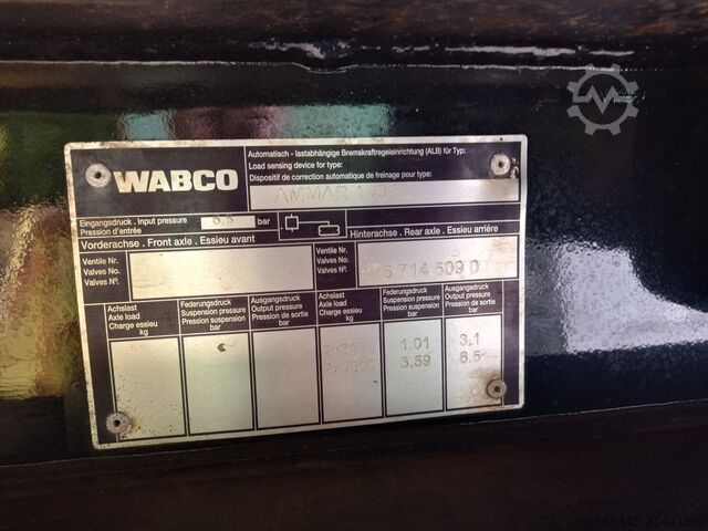 Swap body trailer Hammar 190-S