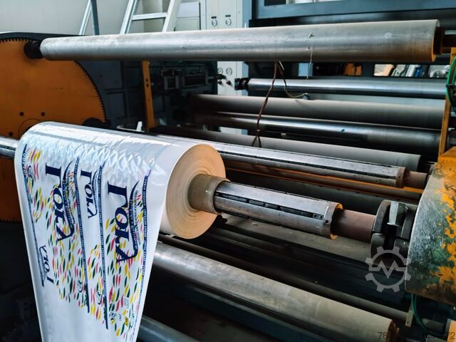 Flexographic printing press 6 colors Schiavi Aries