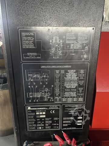 CNC punching press AMADA EUROPE 255 – 2 AMANDA EUROPE EUROPE 255