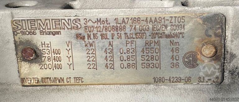 Screw Compressor GA22VSDFF Atlas Copco GA22VSDFF